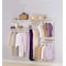 Rubbermaid 49.2 in. H X 13.25 in. W X 2.6 in. L Steel Closet Kit 2060344 - alternate 1
